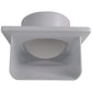 Through Wall Ventilation Kit – STYL Fan with Timer/Humidistat and White External Vent