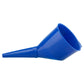 Angled Car Fuel Funnels with Filter (Black, Red & Blue)