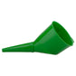 Angled Car Fuel Funnels with Filter (Black & Green)