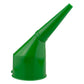 Angled Car Fuel Funnels with Filter (Black & Green)