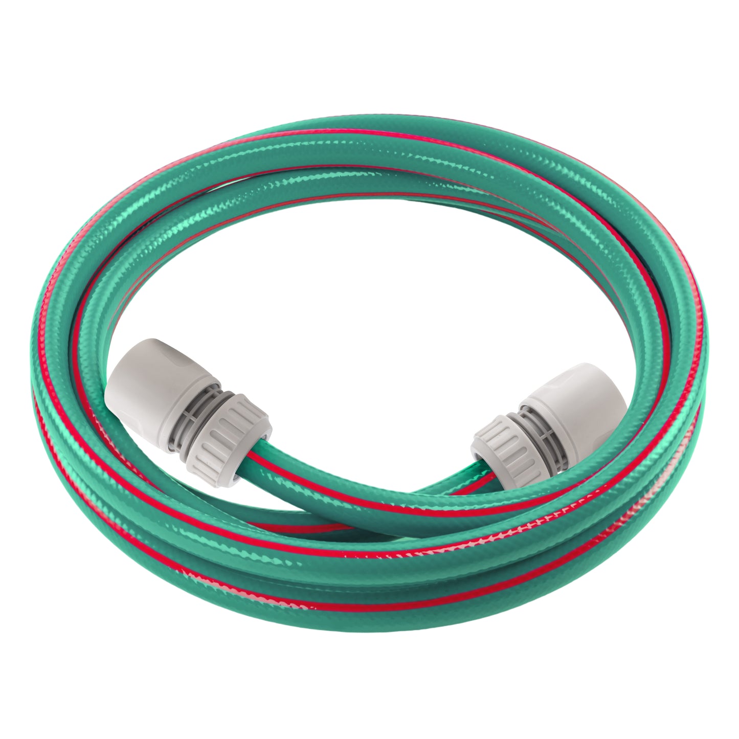 Garden Hose Set Economy Pipe (White Connectors)