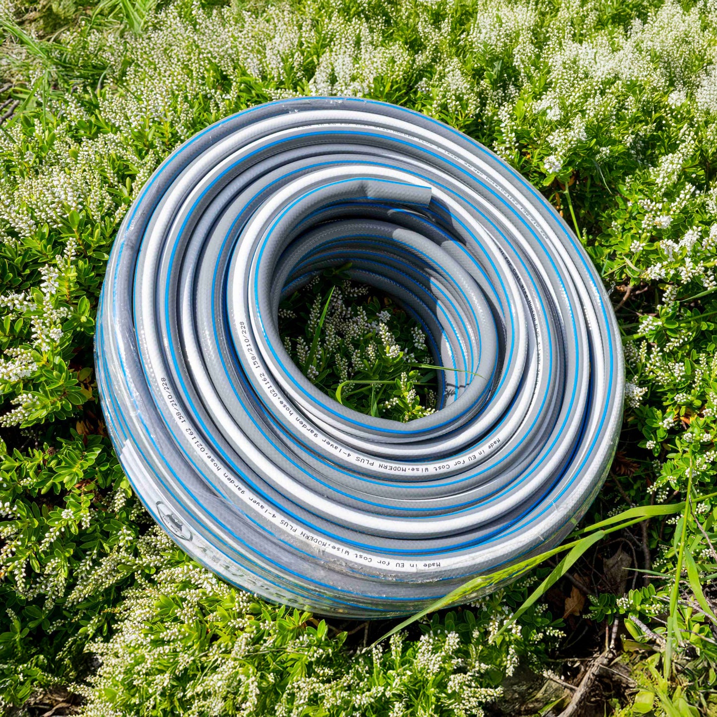 Garden Hose Set Gray (Black Connectors)