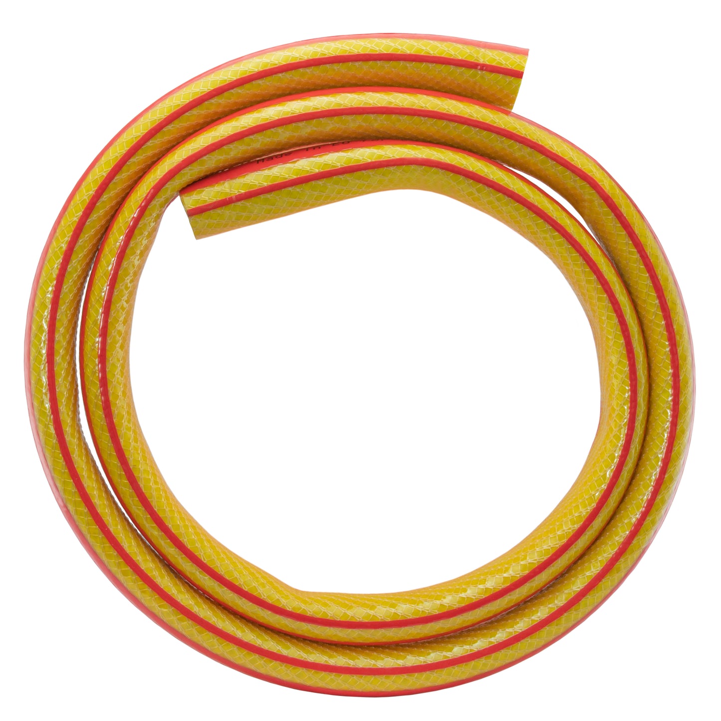 Premium Garden Hose Yellow with Brass Hose Connectors