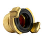 Claw - Hose Quick Connector - 3/4" Hose (Brass)