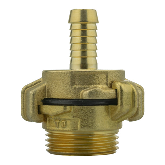 Geka Type Brass Claw Set – 13mm Barb and 1” BSP Male