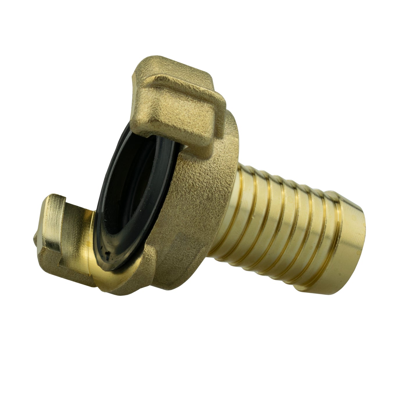 Wall Flange Kit 25mm MDPE + Lever Valve + 19mm Barbed Geka Set