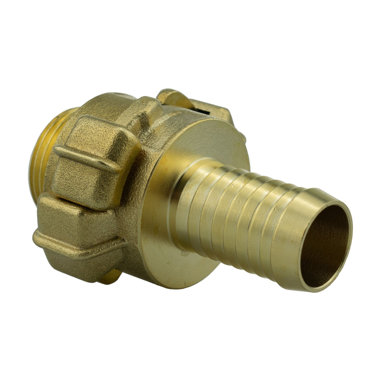 Wall Flange Kit 25mm MDPE + Lever Valve + 19mm Barbed Geka Set