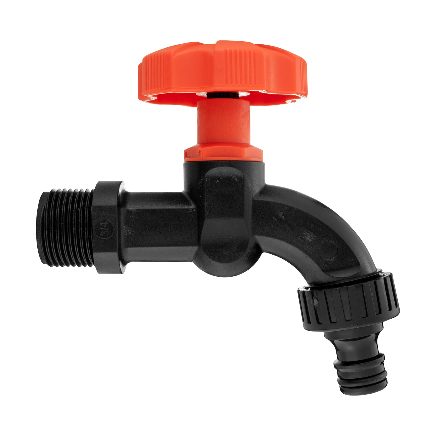 Water Butts Kit 1/2" With PP Black Tap