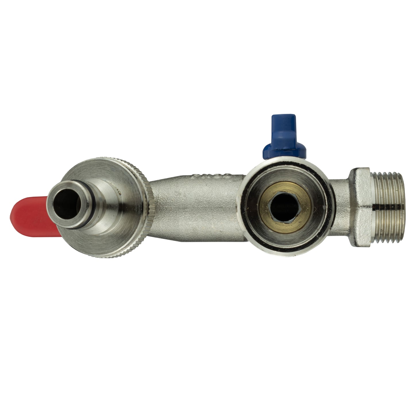 Wall Flange Kit 20mm MDPE - Double Tap with Triple Outlet Thread