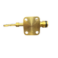 Brass Bib Tap with Quick Connect Inlet, ¾” BSP Thread Outlet, Rooster Design