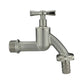 Wall Flange Kit 20mm MDPE + Bib Nickle Tap 1/2" Barb