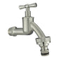 Wall Flange Kit 20mm MDPE + Bib Nickle Tap & Snap On