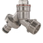 Water Butt Kit 1/2" with Nickel Plated Quick Connect Tap