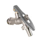 IBC 2” S60X6 – ½” BSP Cap with Lever Tap Hose Barb and Lever Lock