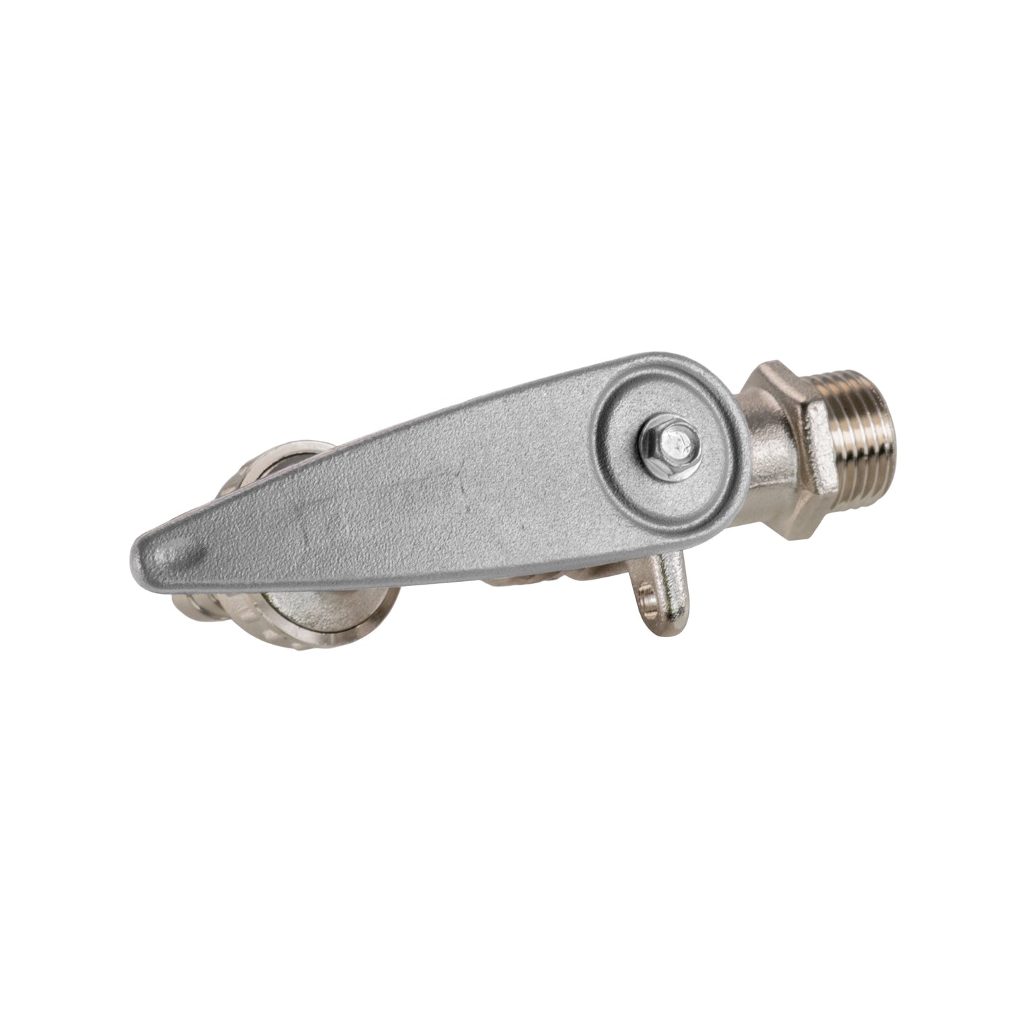 IBC 2” S60X6 – ½” BSP Cap with Lever Tap Hose Barb and Side Lock