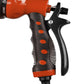 Hose Gun Water Sprayer 8-Pattern Adjustable, Cost Wise Orange