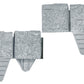 Plastic Lawn Edging Grey Granite Look Garden Border Section  27.5cm
