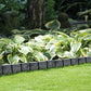 Plastic Lawn Edging ANTRACYT Granite Look Garden Border Section 27.5cm
