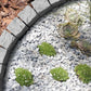 Plastic Lawn Edging Grey Granite Look Garden Border Section  27.5cm