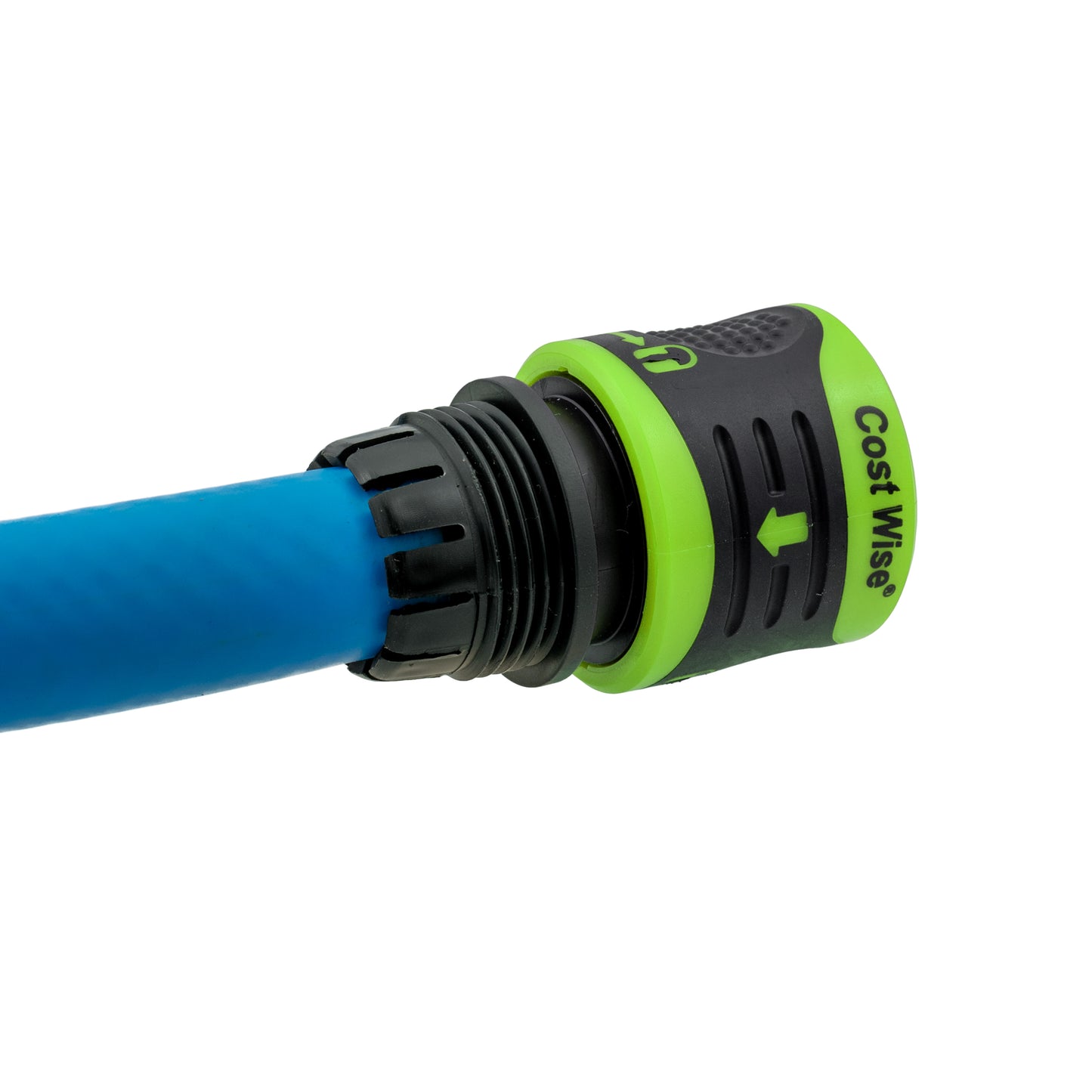 Cost Wise Click and Lock Hose Connector 1/2" Green