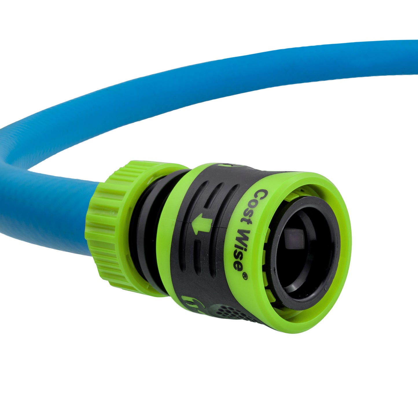 Cost Wise Click and Lock Hose Connector 1/2" Green