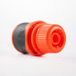Premium Garden Hose Yellow with Orange Lock Connectors