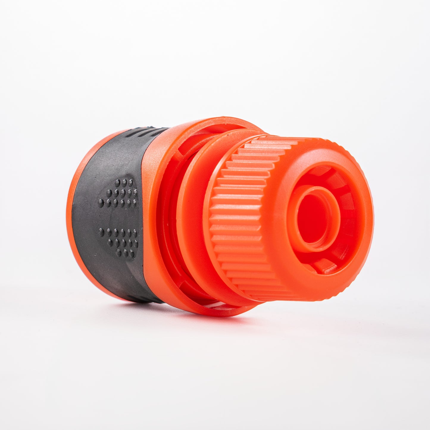 Premium Garden Hose Yellow with Orange Lock Connectors