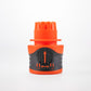 Premium Garden Hose Yellow with Orange Lock Connectors