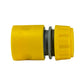 Hose Connectors Set With Nozzle Yellow