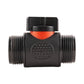 Wall Flange Kit 25mm MDPE + In-Line Valve + 20mm Barb