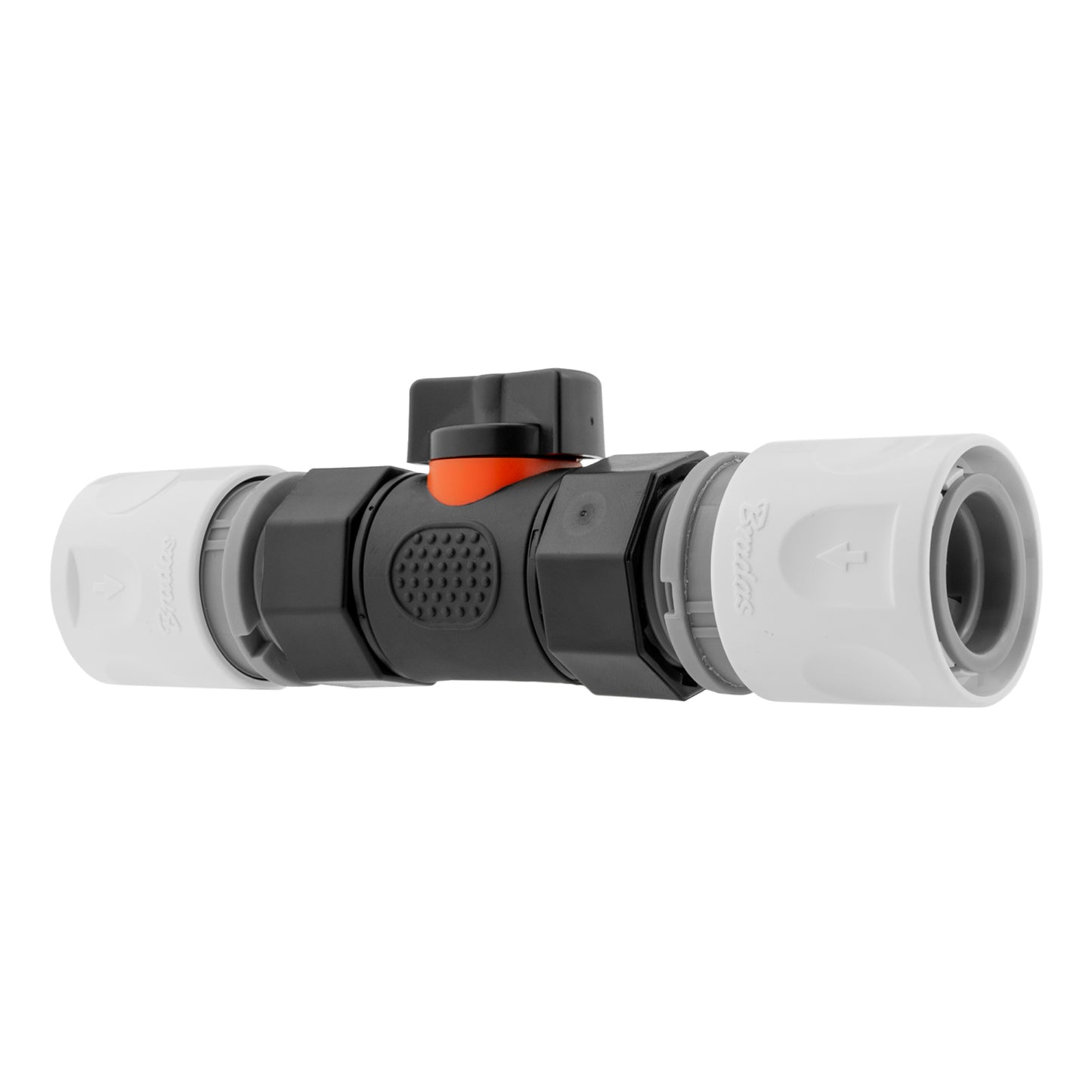 In-Line BSPF Valve with 2 x Hose Connectors WL