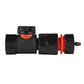 3/4" BSPF Thread Quick Connect Valve with Hose Connector 4mm Barb