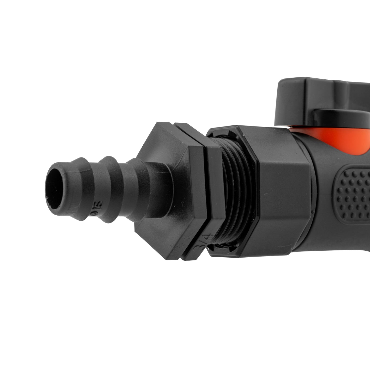 16mm Barbed Straight with BSPF Thread-Quick Connect Male Valve