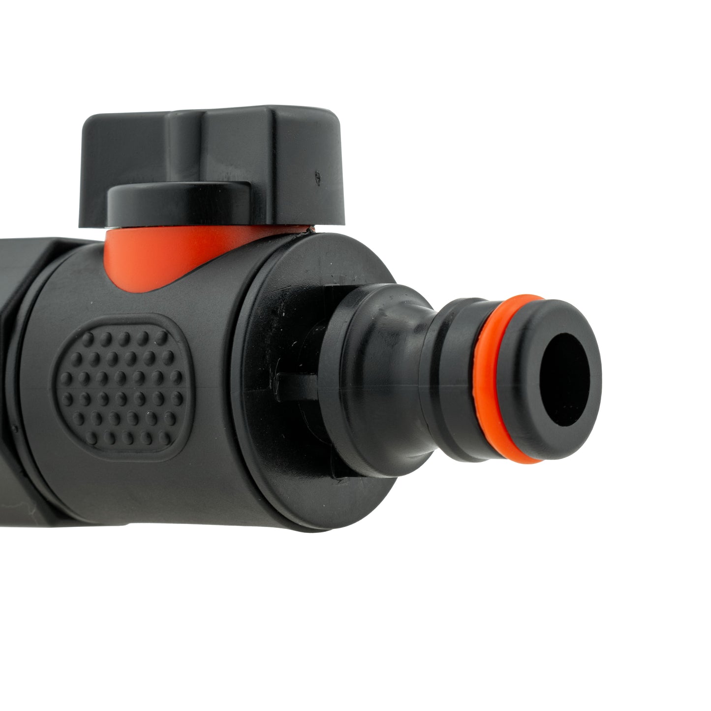 19mm Brass Barb with BSPF-Quick Connect Valve & Hose Connector Black