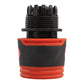 Female Soft Touch Hose Connector 1/2" or 5/8" Hose, Black
