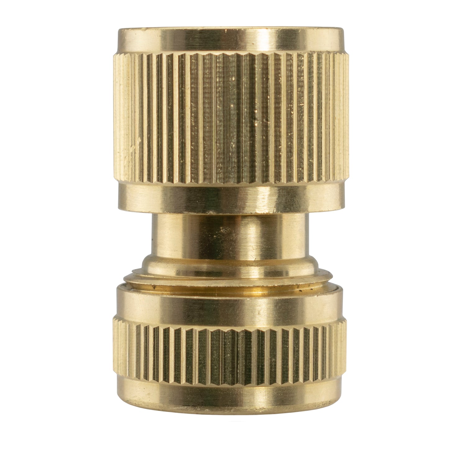 IBC 2” S60X6 Cap with BSPF Thread-Quick Connect Male Valve and Hose Connector Brass