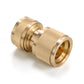 Premium Garden Hose Yellow Set with Brass Quick Connect and 90 Degree Angle Fitting