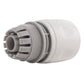 Female Hose Connector, 1/2" or 5/8" Hose,Gray