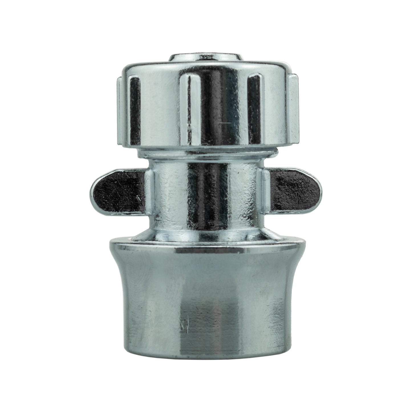 20mm MDPE Straight with BSPF-Quick Connect Valve & Hose Connector Zinc