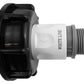 IBC 2” S60X6 Cap with Male Quick Connector and ¾” BSP Threaded Hose Connector