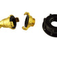 IBC 2” S60X6 Cap with Geka Type Fittings 19mm Barb Swivel Elbow