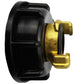 IBC 2” S60X6 Cap with ¾” BSP Geka Type Fitting