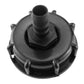 IBC 2” S60X6 Cap with Straight 16mm Barb