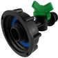 IBC 2” S60X6 Cap with ¾” BSP Male Threaded Irrigation Valve