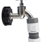 IBC 2” S60X6 Cap with Bib Tap and Max Flo Hose Connectors Set