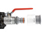 IBC 2” S60X6 Cap with ¾” BSP Lever Valve and Max Flo Hose Connectors Set