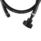 Fuel Gun with 3/4" Rubber Hose & Tank Adaptor Set