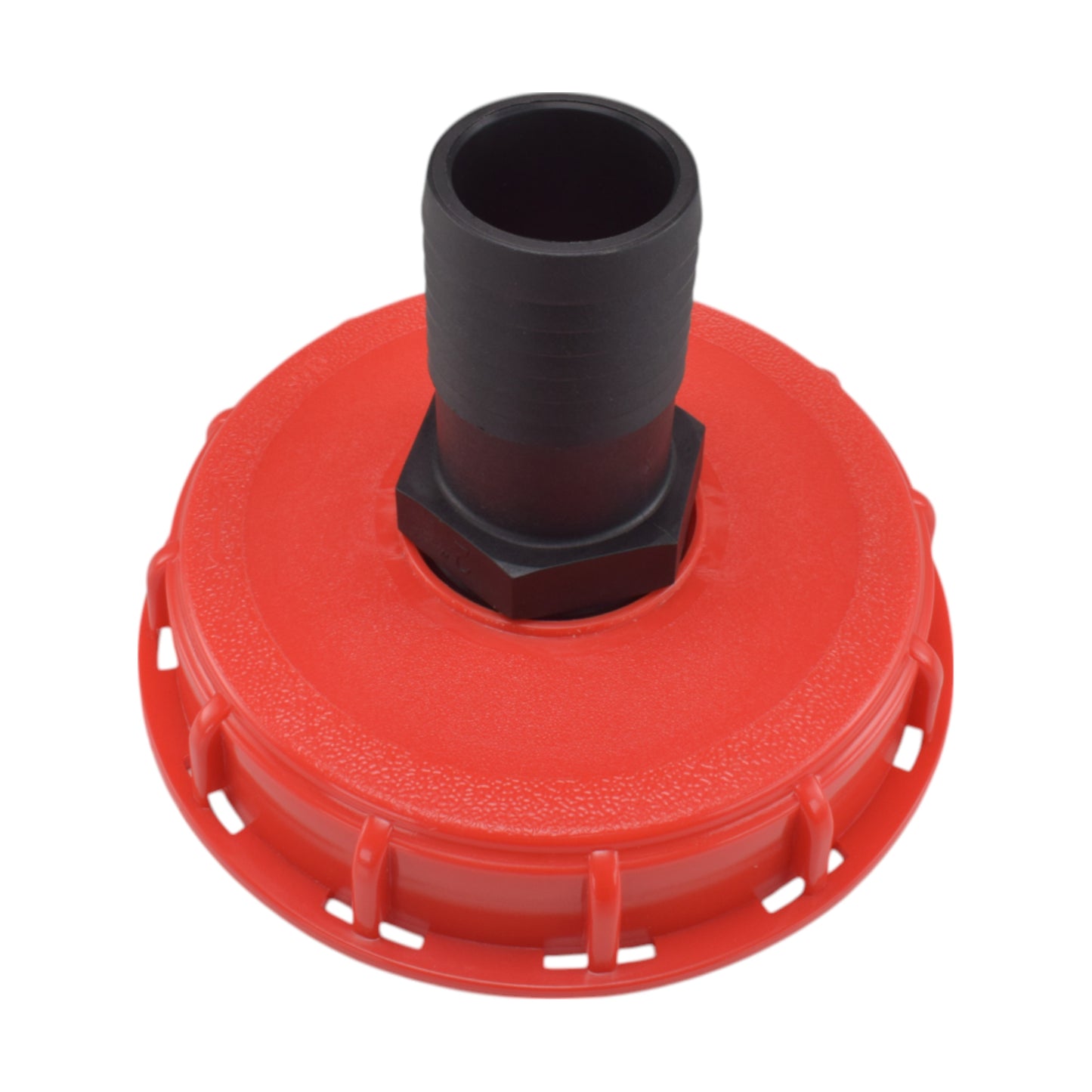 IBC 6-inch Cap Kit with 50mm Barbed Straight Connector