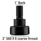 Fuel Gun with 1” Hose & Tank Adaptor Set