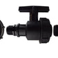 IBC 2” S60X6 Cap with Large Plastic Valve and 16mm Barbed Straight